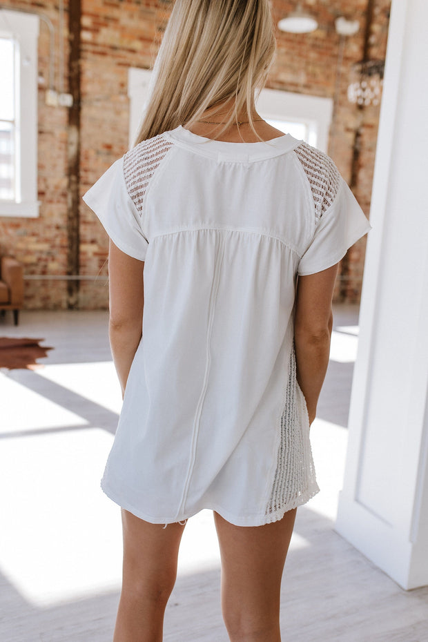 Adrian Hollow Knit Tunic | Pre Order 5/20