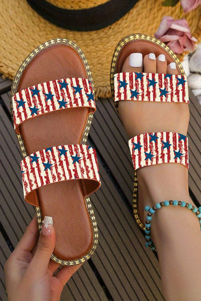 American Double Band Sandals
