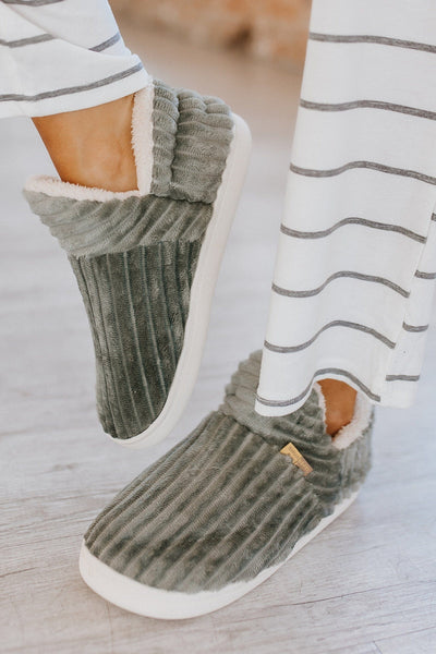 SALE - Dane Ribbed Slippers