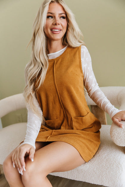 Linden Long Sleeve Mini Dress