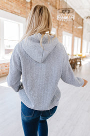 SALE - Maryam Cable Knit Drawstring Hoodie | S-XL