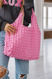 SALE - Puffy Quilted Tote Bag