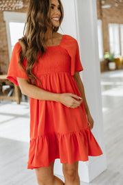 SALE - Hollie Smocked Midi Dress | Size XL