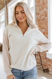 SALE - Samara Half Zip Pullover | Size XL