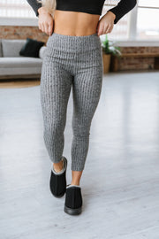 SALE - Sterling Ribbed Knit Leggings | S-XL