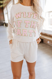 SALE - Wife Of The Party Loungewear Set | Size XL
