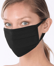 Cloth Face Masks Liam & Company Accessories One SIze / Black