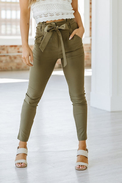 Camas Slit Wide Leg Pant