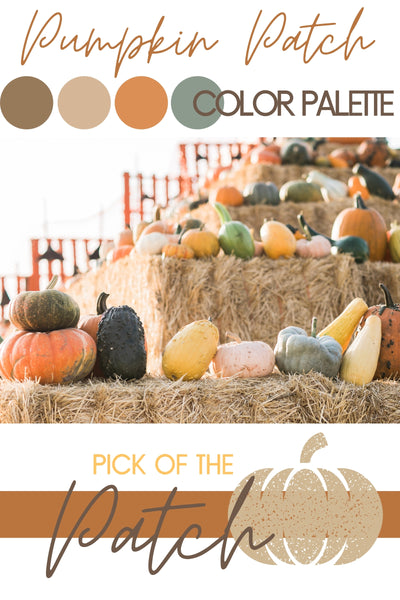 Pumpkin Patch Color Palette + How To Style Your Hair With a Fall Hat