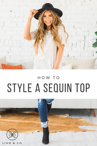 How To Style A Sequin Top