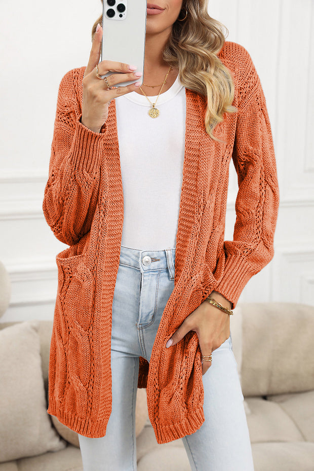 Esmeralda Knit Side Slit Cardigan | S-2XL