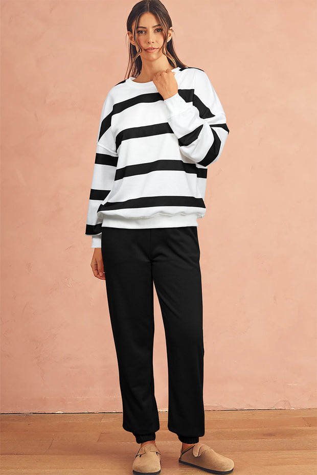 Leonard Striped Pullover and Joggers | S-2XL