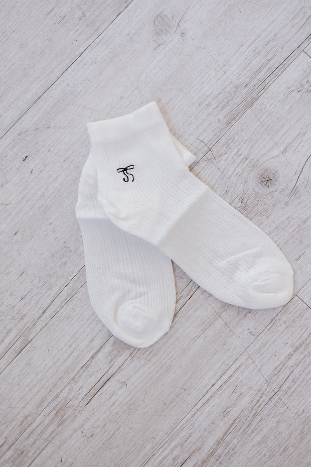 Bow Knot Cotton Ankle Socks | PRE ORDER