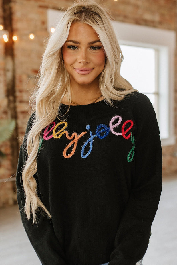 Holly Jolly Round Neck Sweater | S-2XL | PRE ORDER 11/12