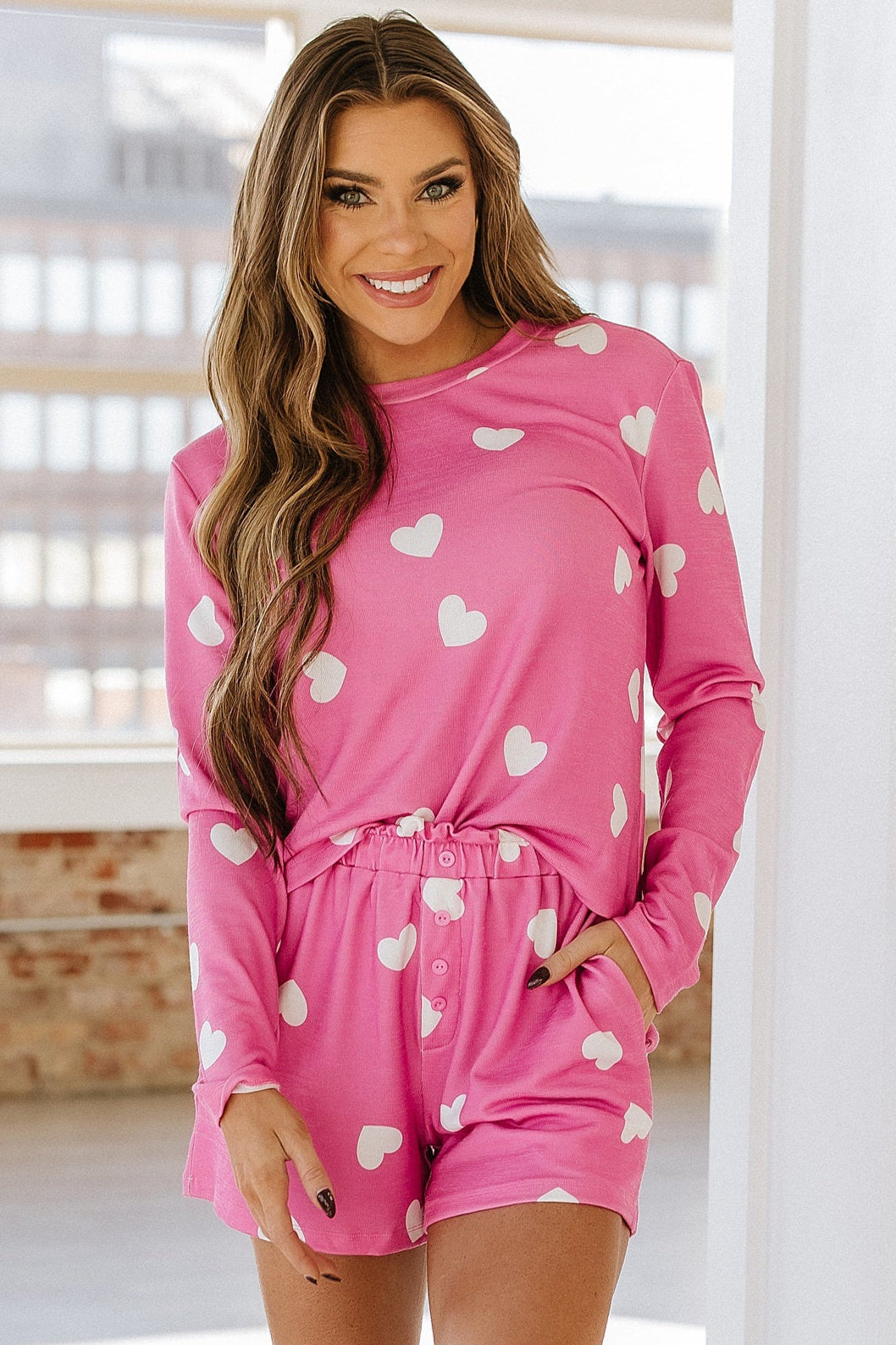 Sweet Heart Lounge Set | S-XL