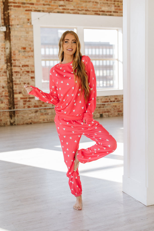 Atlas Heart Print Lounge Set | S-XL