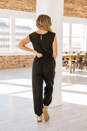 Hazel V-Neck Sleeveless Jumpsuit | S-XL | PRE ORDER