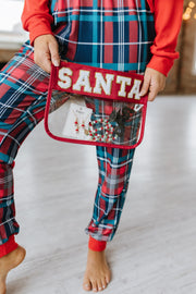 SANTA Clear Makeup Bag | Pre Order