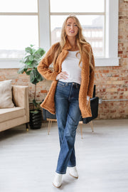 Therese Long Fur Teddy Coat