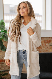 Krishelle Long Sherpa Coat