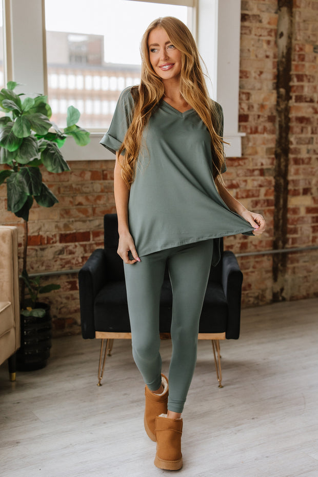 Evalee Microfiber Loungewear Set | S-3XL