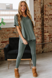 Evalee Microfiber Loungewear Set | S-3XL