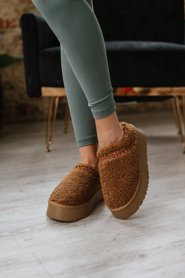 Isabella Suede Contrast Slippers | PRE ORDER