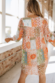 Mallory Boho Paisley Chiffon Dress | S-XL | PRE ORDER