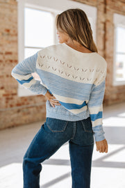 Carrie Hollow Puff Sleeve Sweater | S-XL