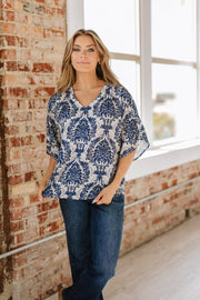 Shelbie Boho Flounce Sleeve Blouse | S-XL