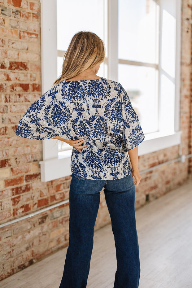 Shelbie Boho Flounce Sleeve Blouse | S-XL