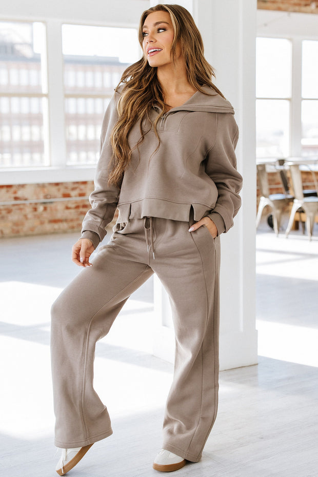 Sydni Half Zip Sweatshirt