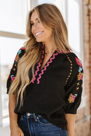 Waverly Embroidered Blouse | S-2XL | PRE ORDER