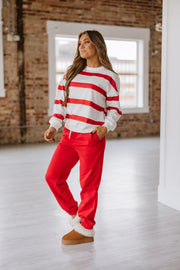 Leonard Striped Pullover and Joggers Set | S-2XL | PRE ORDER