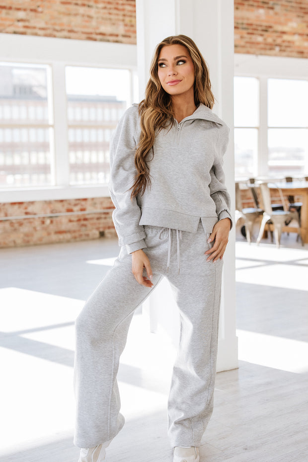 Sydni Half Zip Sweatshirt