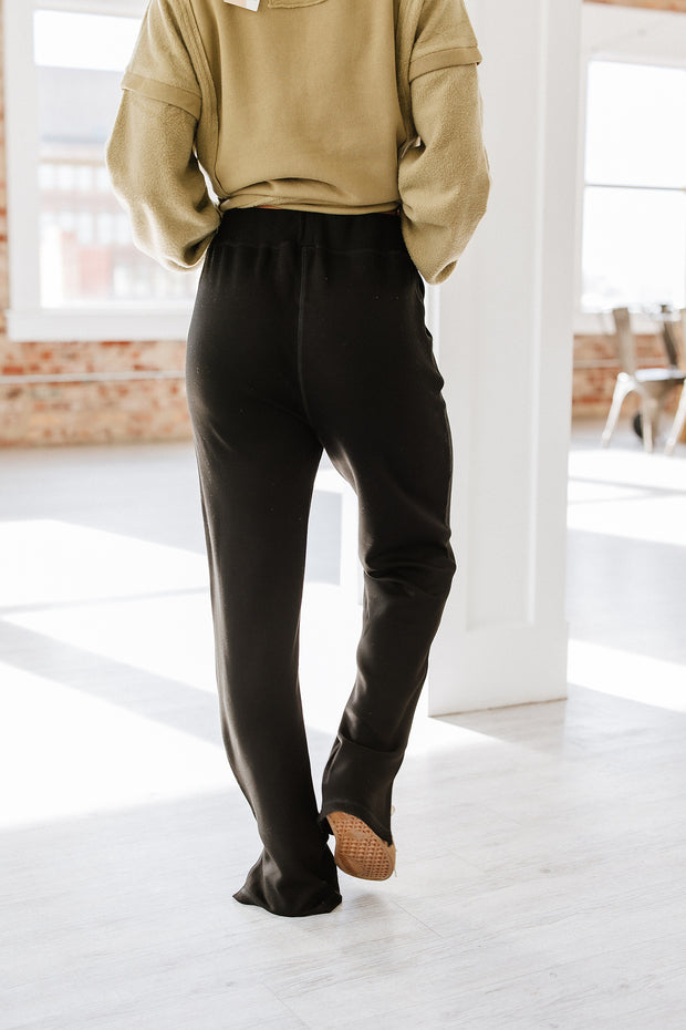 Dahlia Elevated Wide Leg Lounge Pant