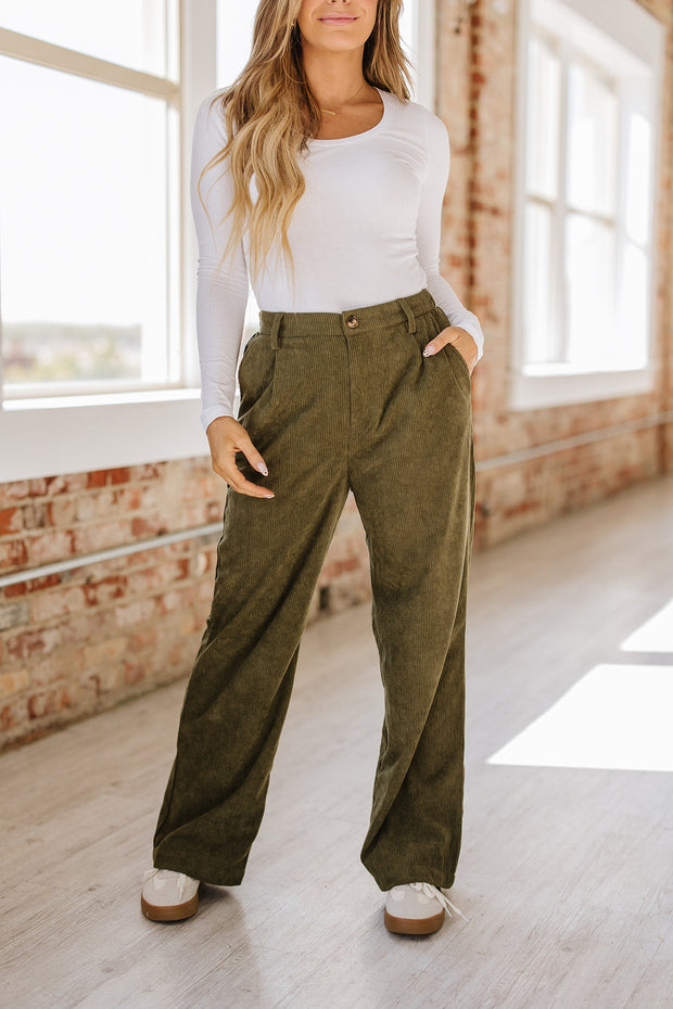 Bobbi Corduroy Trouser Pants