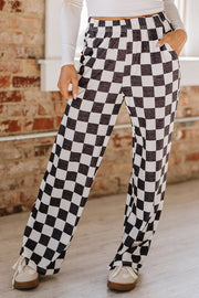 Bridger Checkered Wide Leg Pants | S-XL