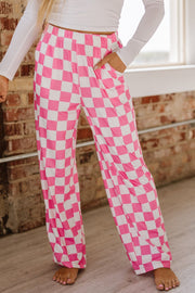 Bridger Checkered Wide Leg Pants | S-XL