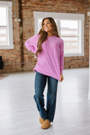 Danika Brushed Oversized Pullover | S-XL