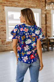 Valory Floral Print Blouse | S-XL