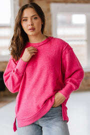 Carsey Oversized Brushed Sweater | S-3XL