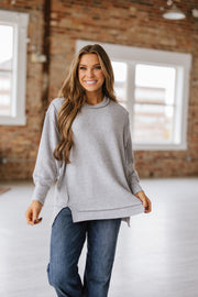 Carsey Oversized Brushed Sweater | S-3XL