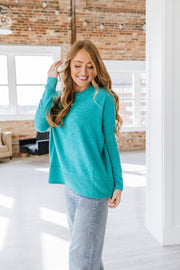 Alaina Brushed Dolman Sleeve Sweater | S-XL