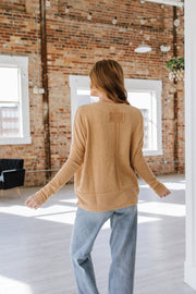 Alaina Brushed Dolman Sleeve Sweater | S-XL