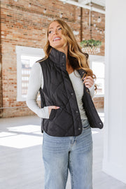 Calvin Quilted Puffer Vest | S-2XL