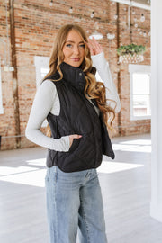 Calvin Quilted Puffer Vest | S-2XL