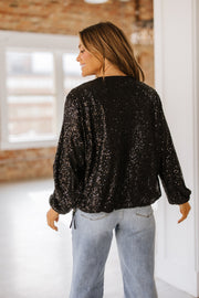 Nick Sequin Zip up Jacket | S-2XL