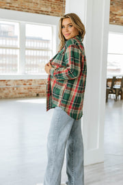 Rylan Oversized Flannel Top | S-XL