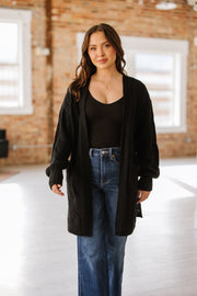 Esmeralda Knit Side Slit Cardigan | S-2XL | PRE ORDER